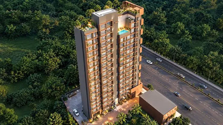 One Meghna Kharghar – terrace recreational area